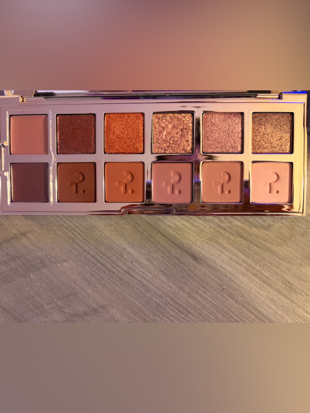 Patrick Ta - Neutral & Rose Gold Eyeshadow Palette - Blush and Copper Shades - Picture 2 of 4